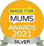 Award - Made for mums 2021 Silver award