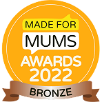 Award - Made for mums 2022 Bronze award
