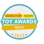 Award - Made for mums 2022 Gold - Toy Award