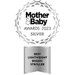 Award - Mother and Baby 2023 Silver award - best stroller buggy