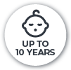 Up to 10 years