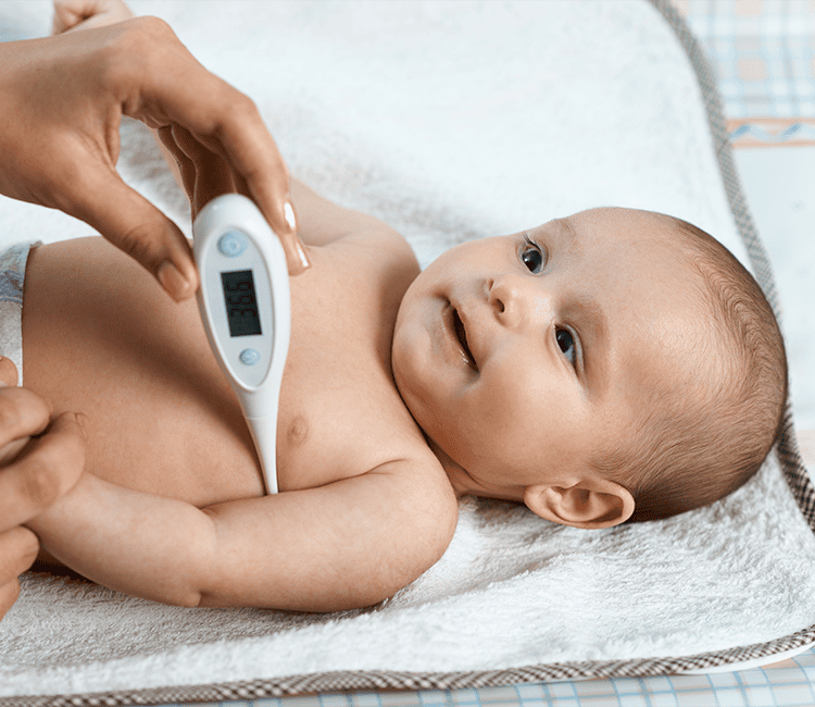 Non-contact baby thermometer