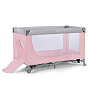 Travel Cot with accessories LEODY Pink