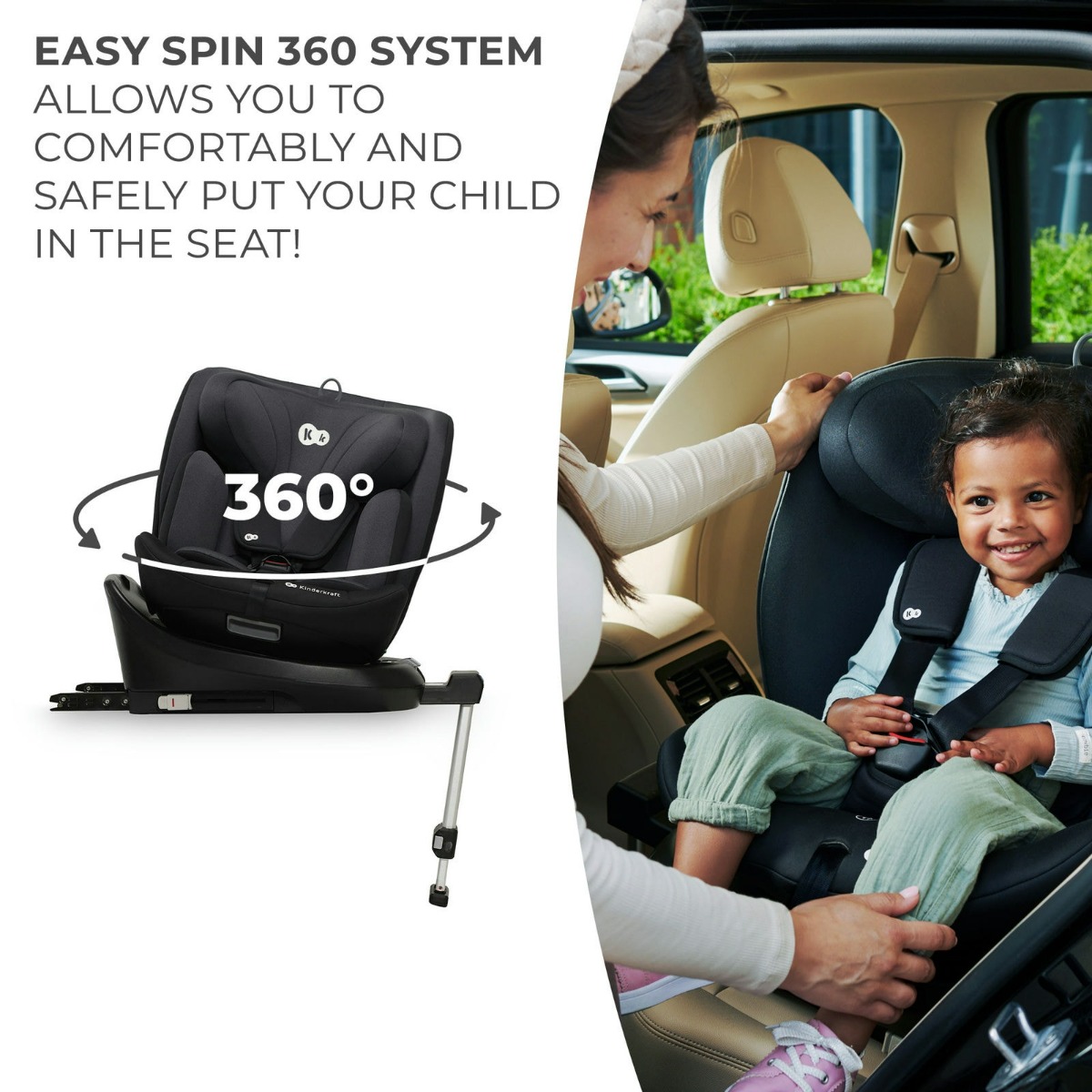 Car seat I-360 i-Size black