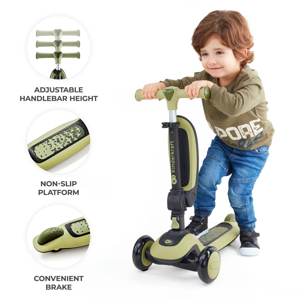 6EN-Kinderkraft-scooter-halley-white-adjustable-handlebar