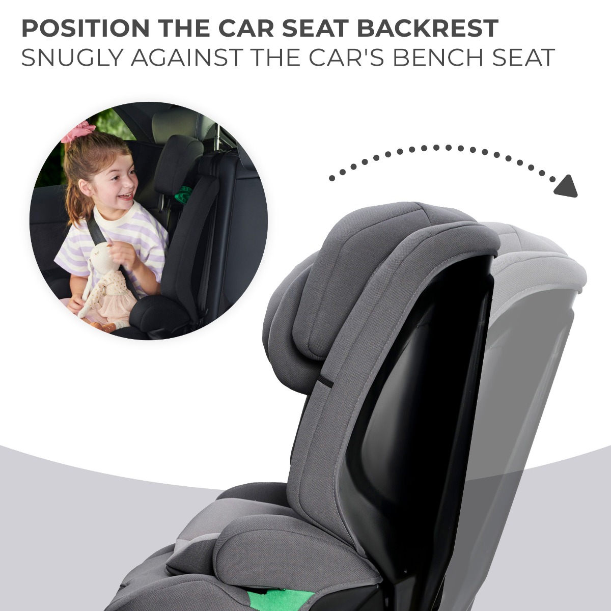 SAFETY FIX 2 i-Size Car seat gray 		