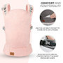 Baby carrier NINO CONFETTI pink