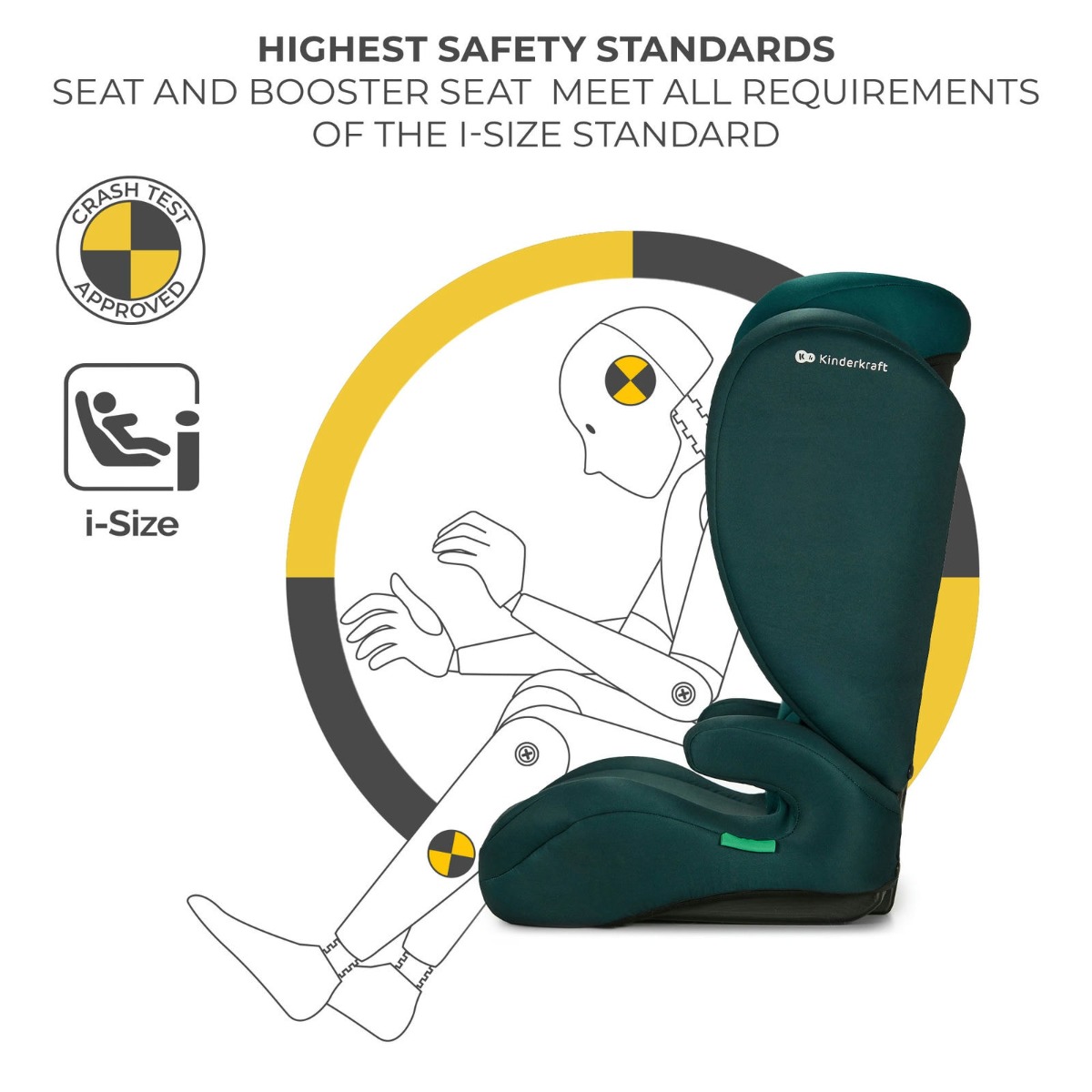 Car seat 2in1 I-SPARK i-Size green