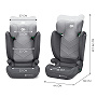 Car seat 2in1 I-SPARK i-Size grey