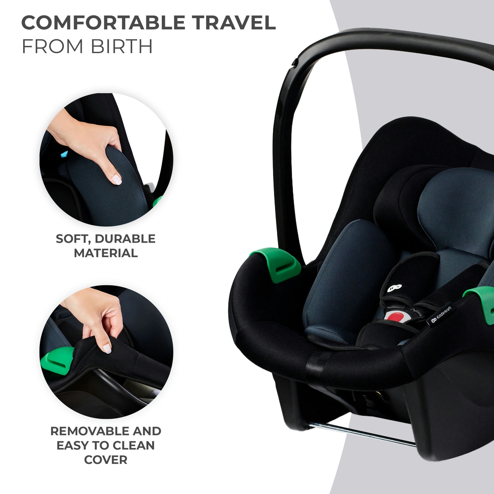 Car seat MINK PRO i-Size with MINK FX base black