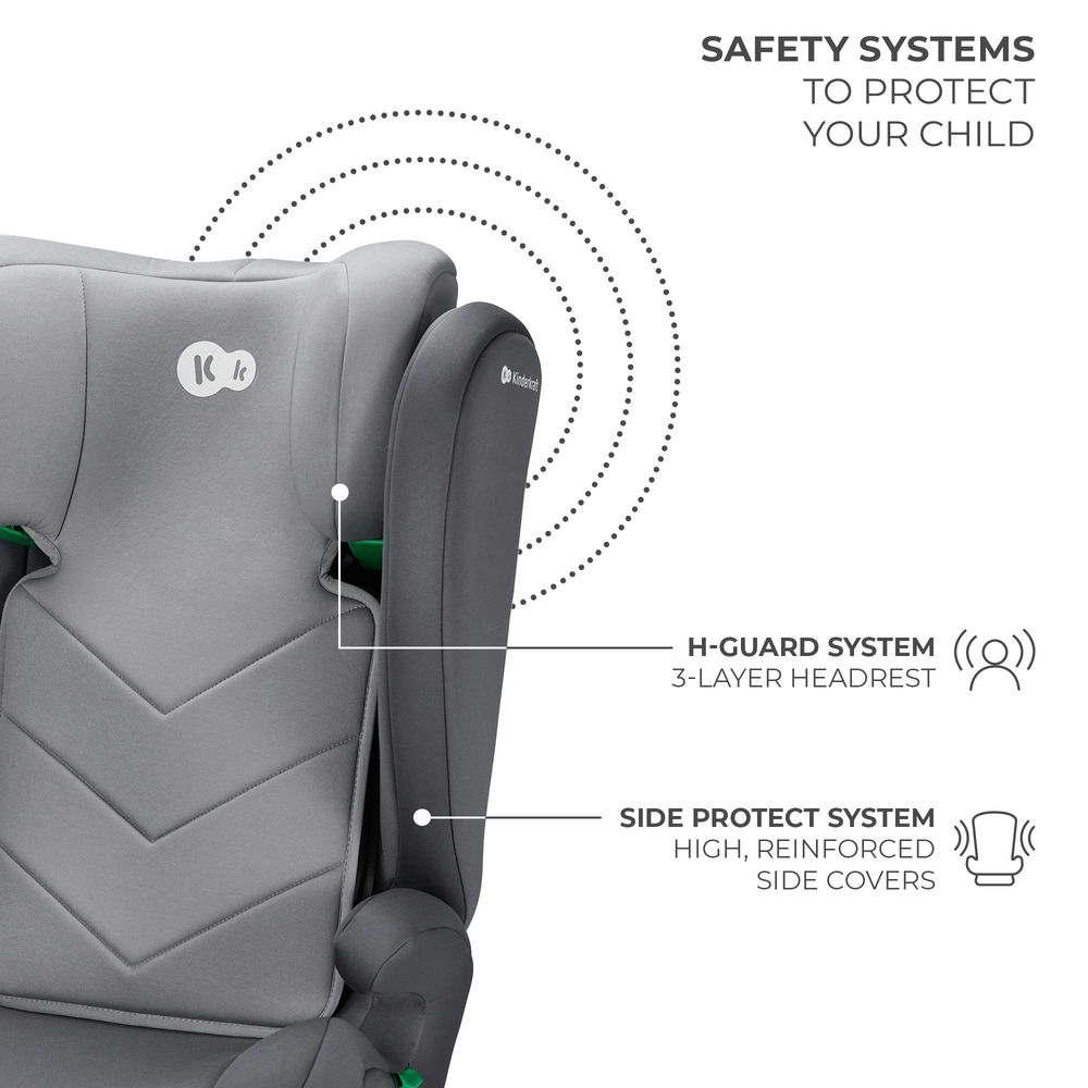 Car seat 2in1 I-SPARK i-Size grey