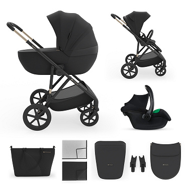 Multifunctional stroller 3-in-1 PRIME 3 black