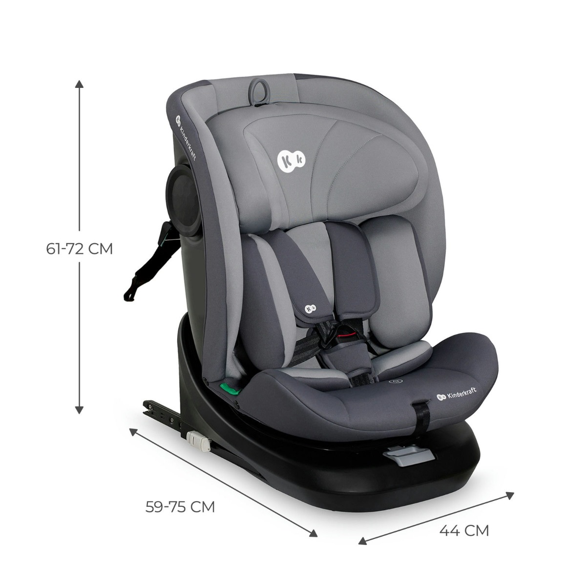 Car seat I-GROW i-Size grey