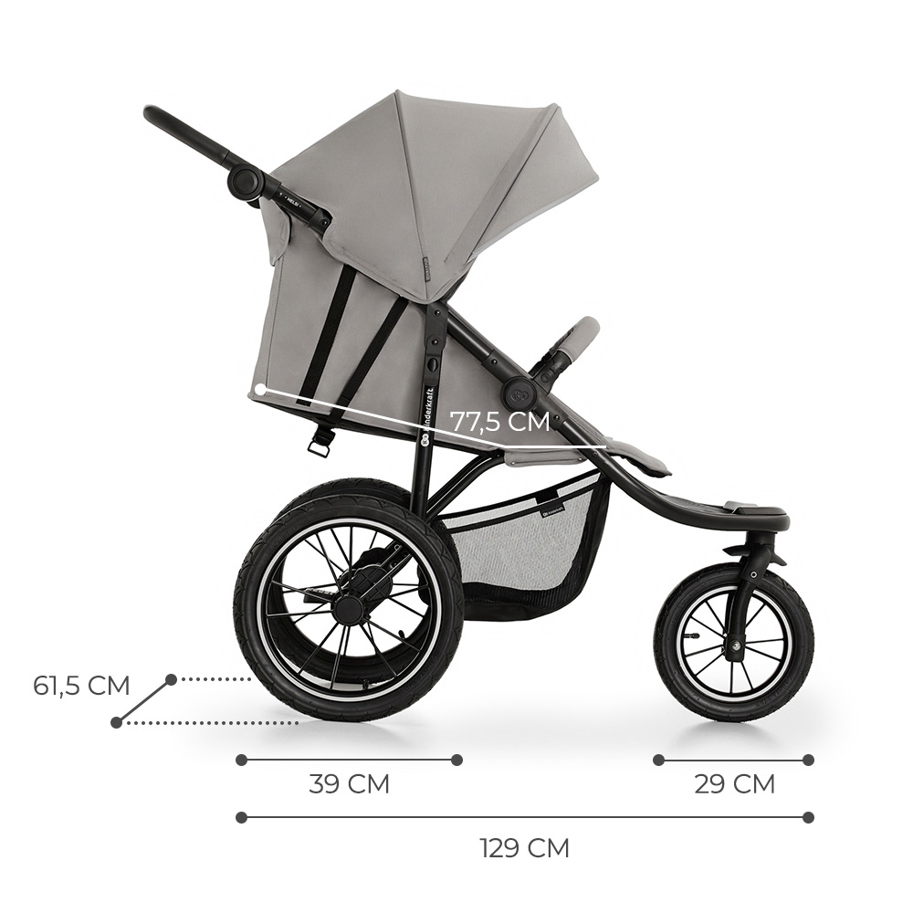 Pushchair for active lifestyle HELSI