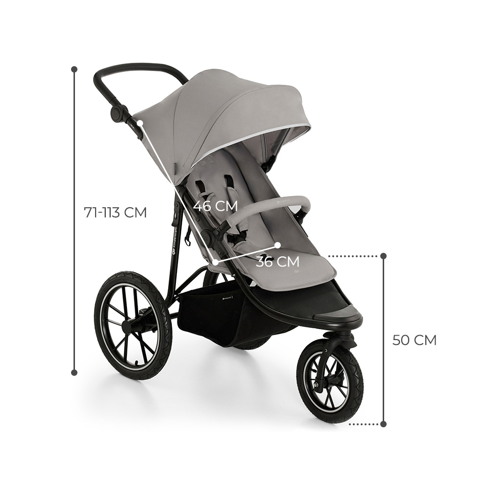 Pushchair for active lifestyle HELSI