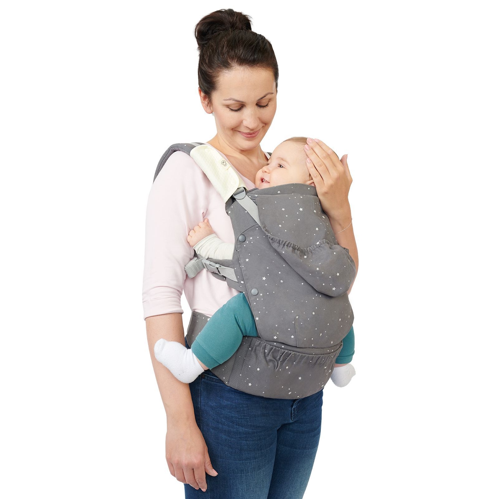 Baby carrier HUGGY Gray