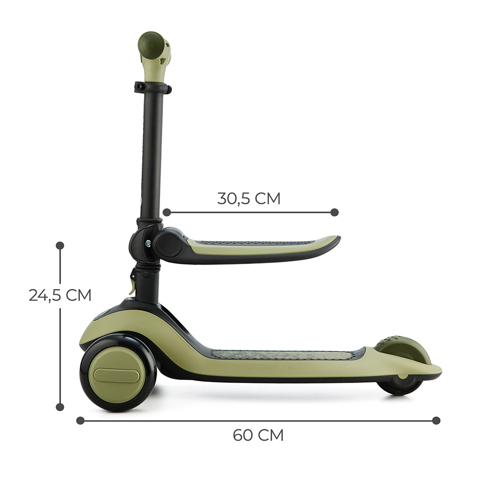 Balance Bike and Three-wheel Scooter HALLEY