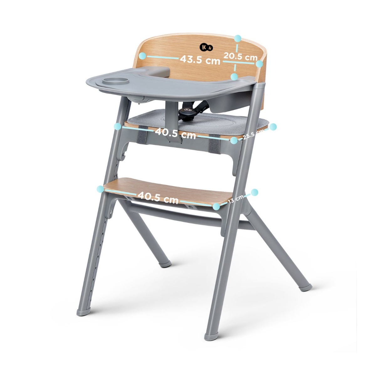 Highchair LIVY with tray