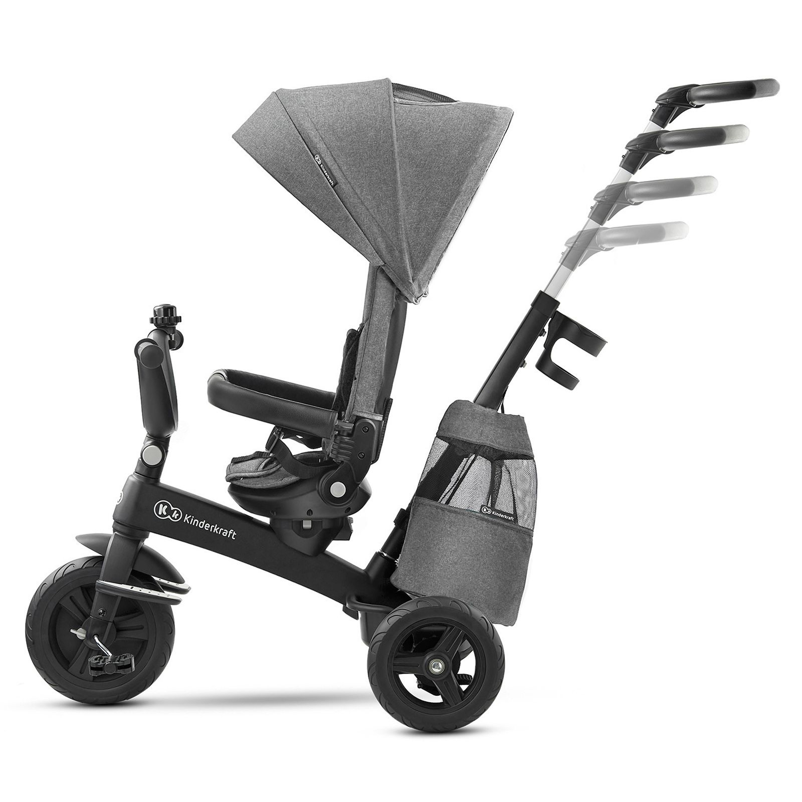 Tricycle EASYTWIST Gray