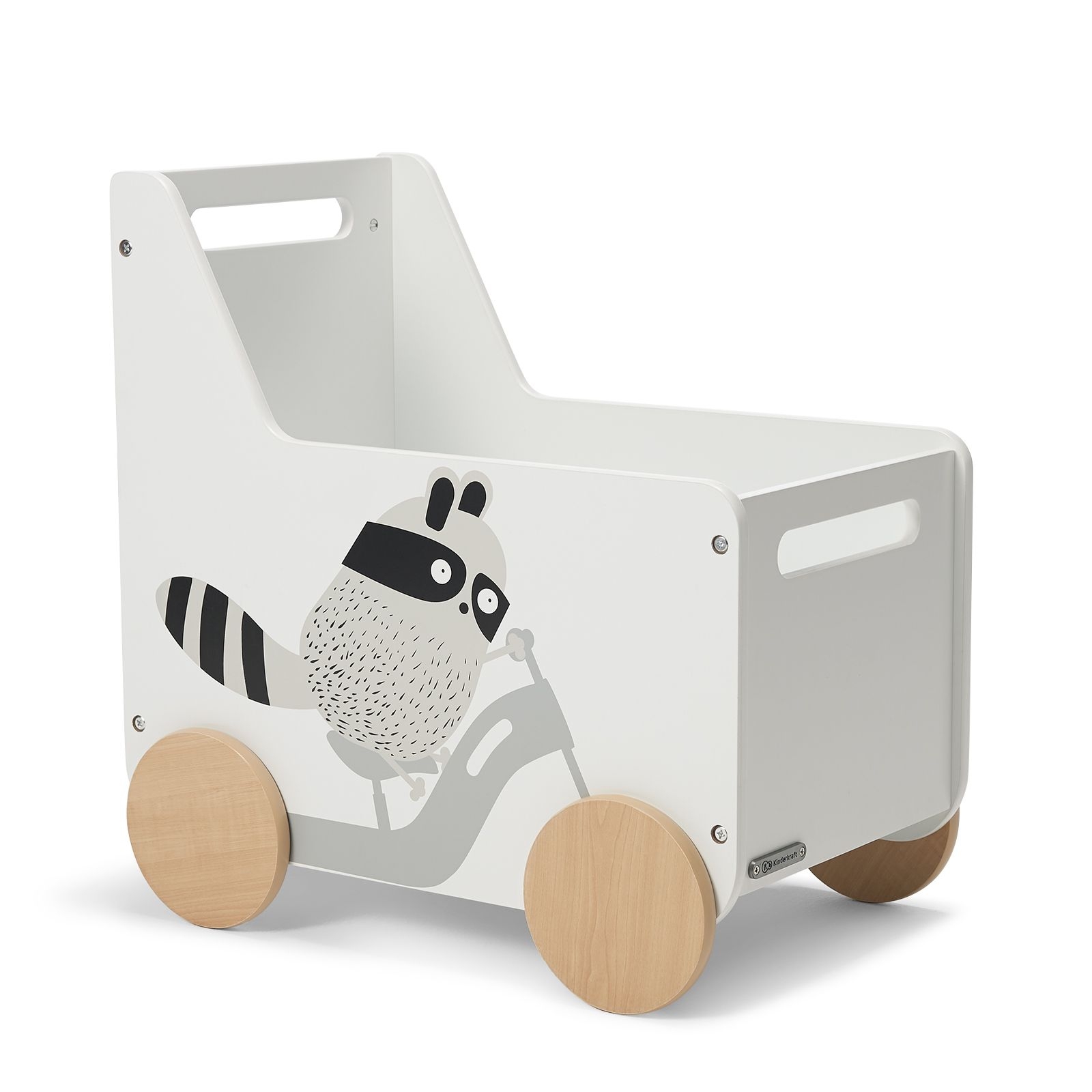 Toy chest RACOON wooden white