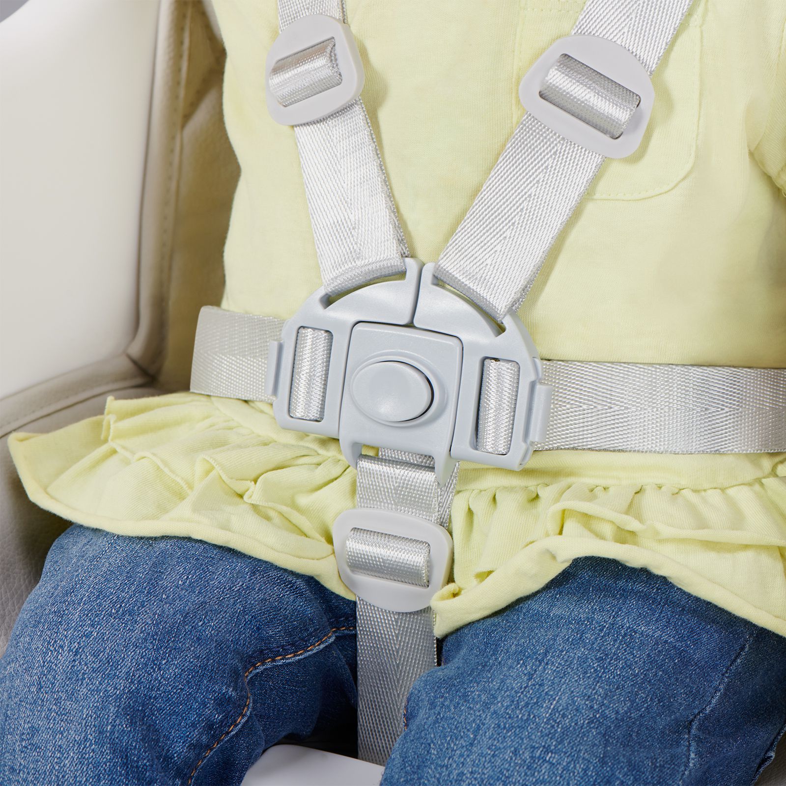 Five-point safety harness