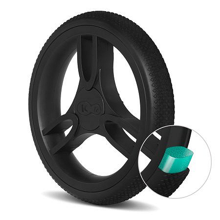Large, premium rubber wheel